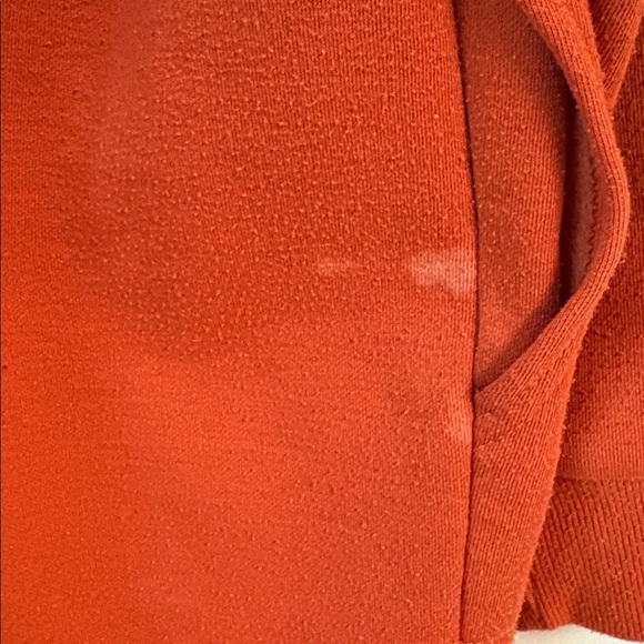 Korean style Orange Paris tunic Sweatshirt/dress size M - Picture 4 of 4